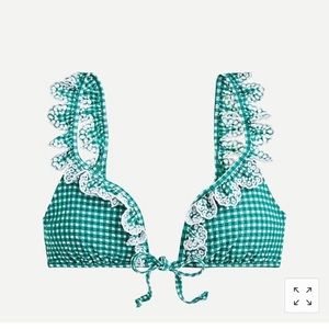 NWT Jcrew bikini top